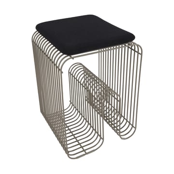 Coussin Curva pour tabouret Curva 27x32,5 cm - Anthracite - AYTM