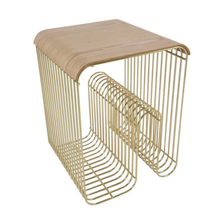 Plateau/couvercle Curva pour tabouret Curva 33 cm, Chêne AYTM