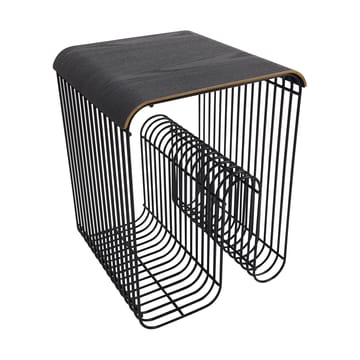 Plateau/couvercle Curva pour tabouret Curva 33 cm - Noir - AYTM