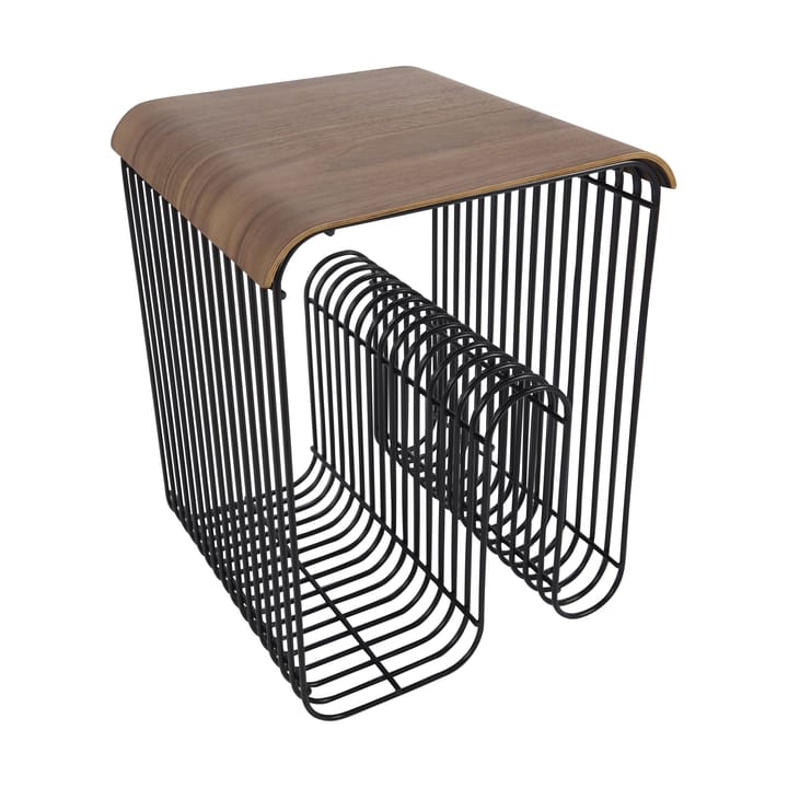 Plateau/couvercle Curva pour tabouret Curva 33 cm, Noyer AYTM