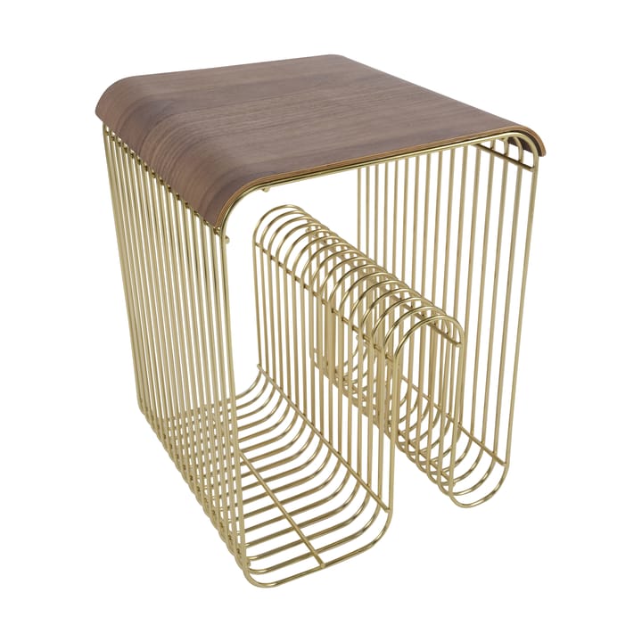 Plateau/couvercle Curva pour tabouret Curva 33 cm, Noyer AYTM