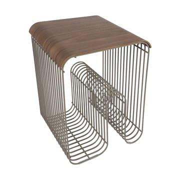 Plateau/couvercle Curva pour tabouret Curva 33 cm - Noyer - AYTM