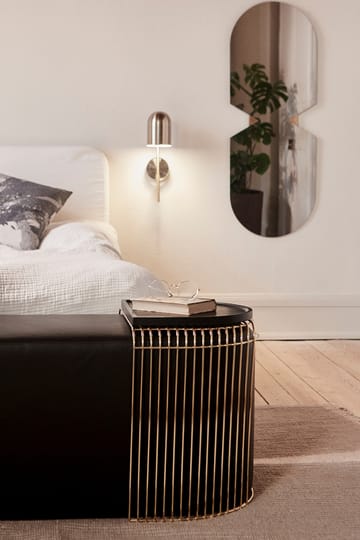 Pouf Sessio 45x110 cm - Noir - AYTM