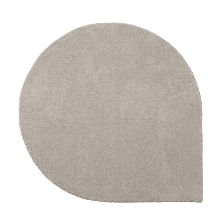 Tapis Stilla 160x130 cm - Taupe - AYTM