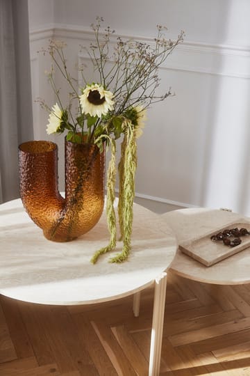 Vase Arura haut - Amber - AYTM