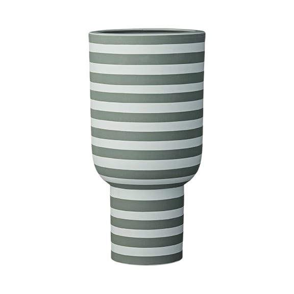 Vase Varia 30 cm - Vert poussiéreux-forêt - AYTM