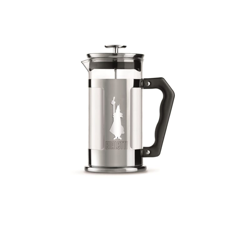 Presse à café Preziosa 3 tasses - Argent-noir - Bialetti