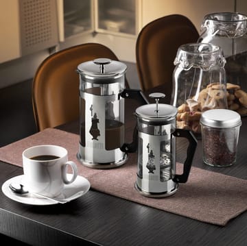 Presse à café Preziosa 3 tasses - Argent-noir - Bialetti