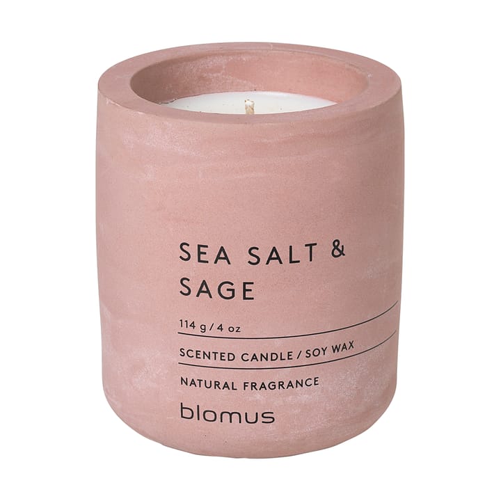 Bougie parfumée Fraga 24 heures - Sea salt & Sage-Withered Rose - Blomus