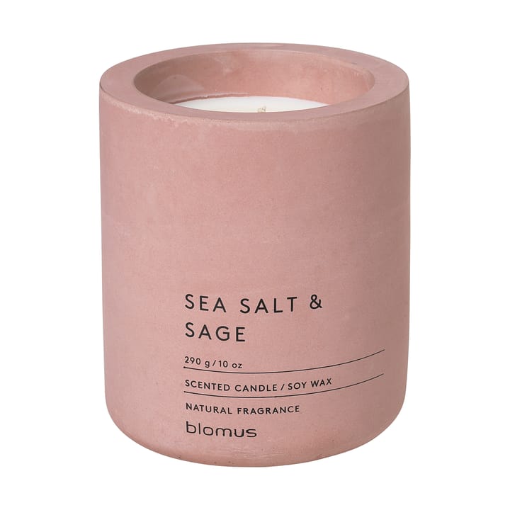 Bougie parfumée Fraga 55 heures - Sea salt & Sage-Withered Rose - Blomus