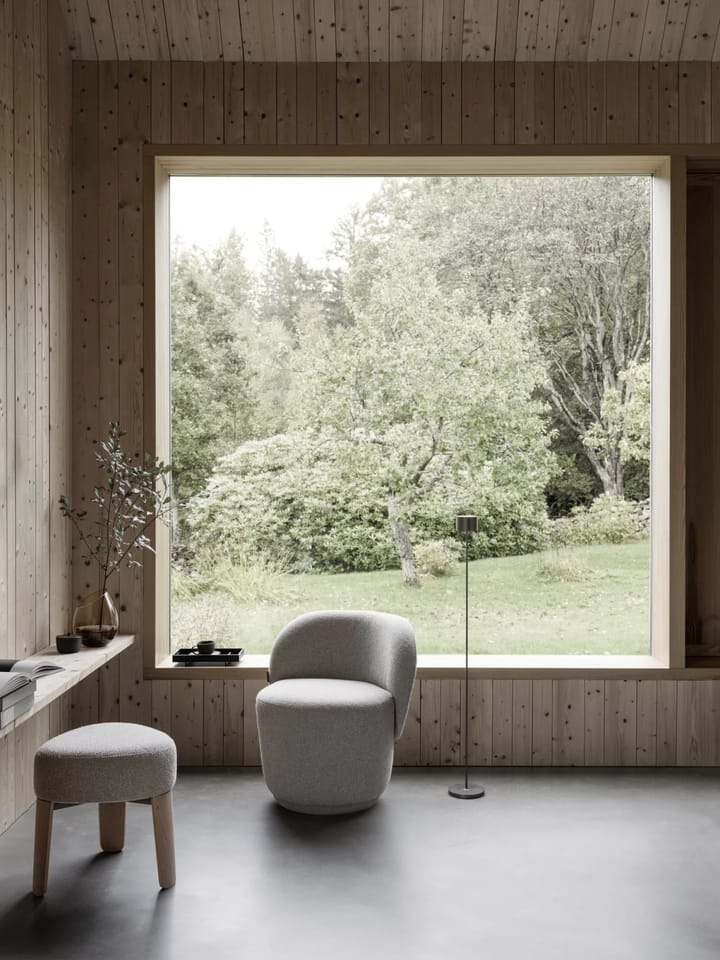 Fauteuil Kuon avec fonction pivotante, Socia désert blomus