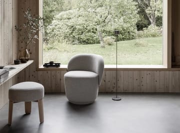 Fauteuil Kuon avec fonction pivotante - Socia désert - blomus