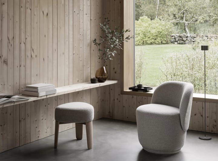 Fauteuil Kuon avec fonction pivotante, Socia désert blomus