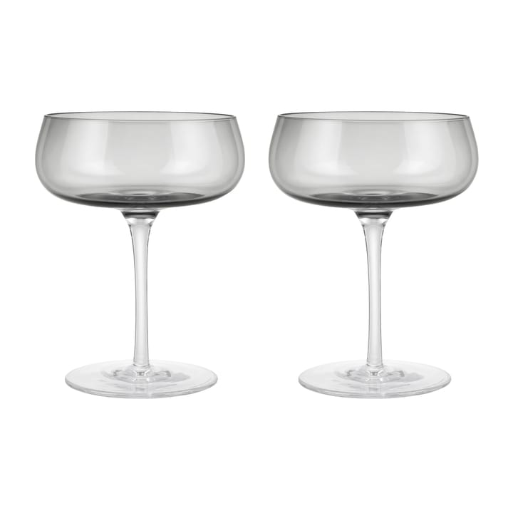 Lot de 2 verres à champagne Belo 20 cl - Fumée - Blomus