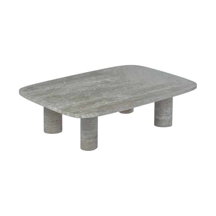 Table basse Volos L 100x70 cm - Silver Travertine - Blomus