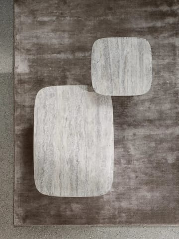 Table basse Volos L 100x70 cm - Silver Travertine - blomus