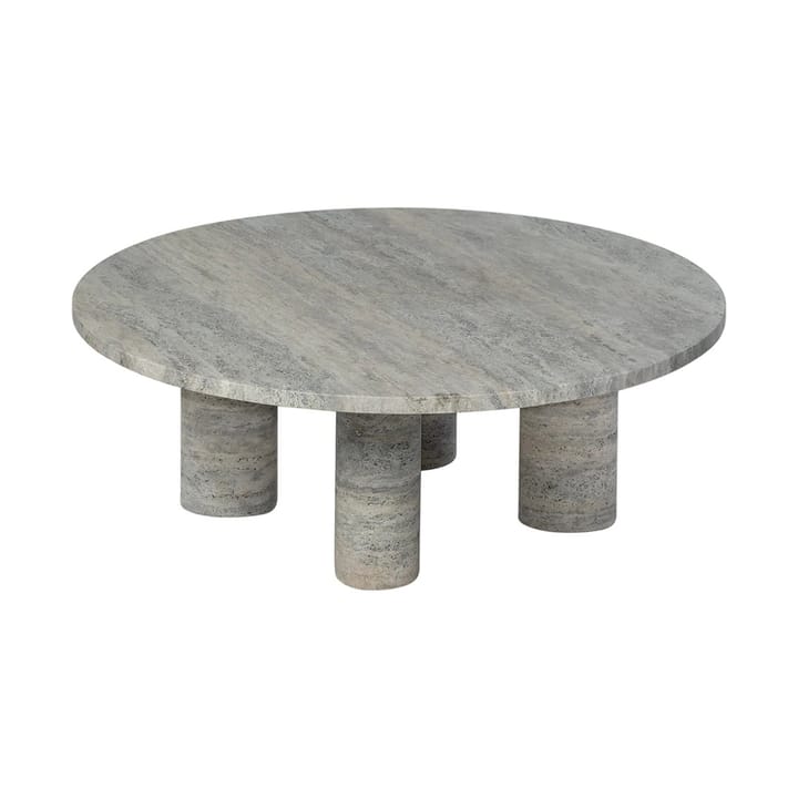 Table basse Volos L Ø75 cm, Silver Travertine blomus