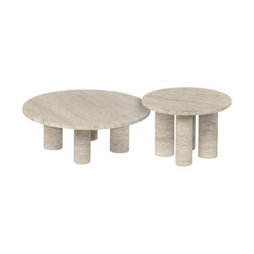 Table d'appoint Volos S Ø52 cm - Travertine - blomus