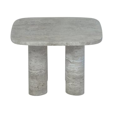 Table d'appoint Volos S 52x52 cm - Silver Travertine - blomus