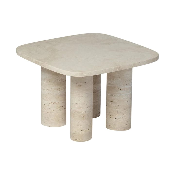 Table d'appoint Volos S 52x52 cm, Travertine blomus