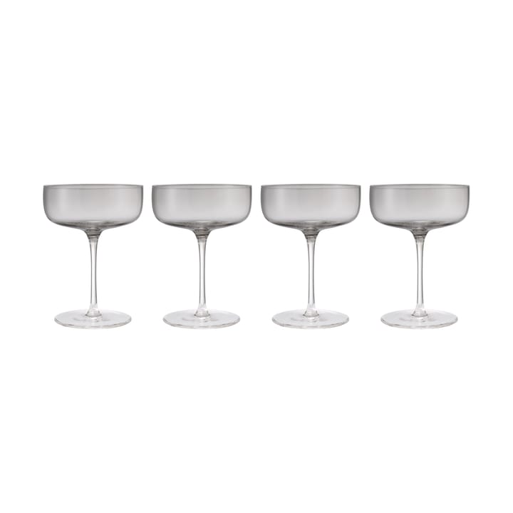 Verre à champagne Fuumi Coupe 28 cl lot de 4 - Smoke - clair - Blomus