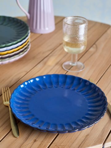 Assiette Latina Ø27 cm - Blue - Bloomingville