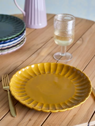 Assiette Latina Ø27 cm - Jaune - Bloomingville