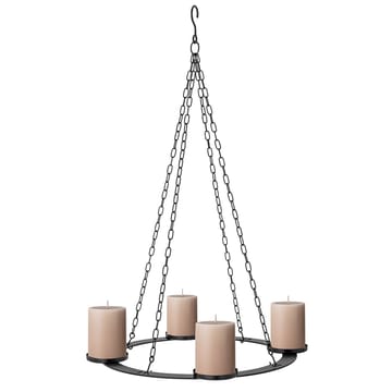 Bougeoir de l'avent Jutta chandelier Ø40 cm - Noir - Bloomingville