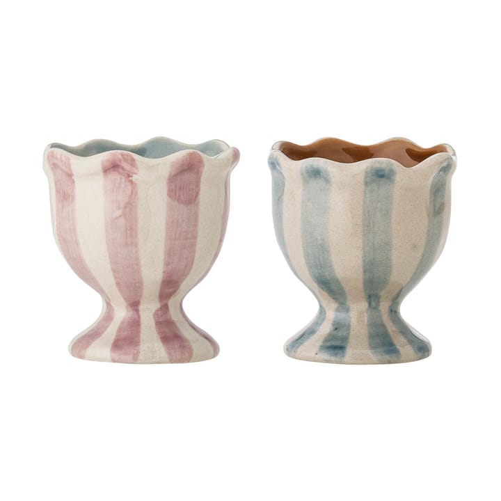 Coquetier Willa Lot de 2 - Rose-blue - Bloomingville