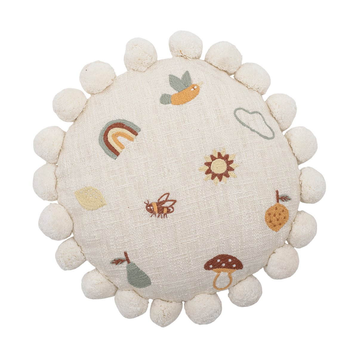 Bloomingville Coussin Agnes Ø40 cm Nature