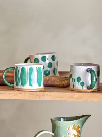 Mug Linora 45 cl, pack de 3 - Vert - Bloomingville