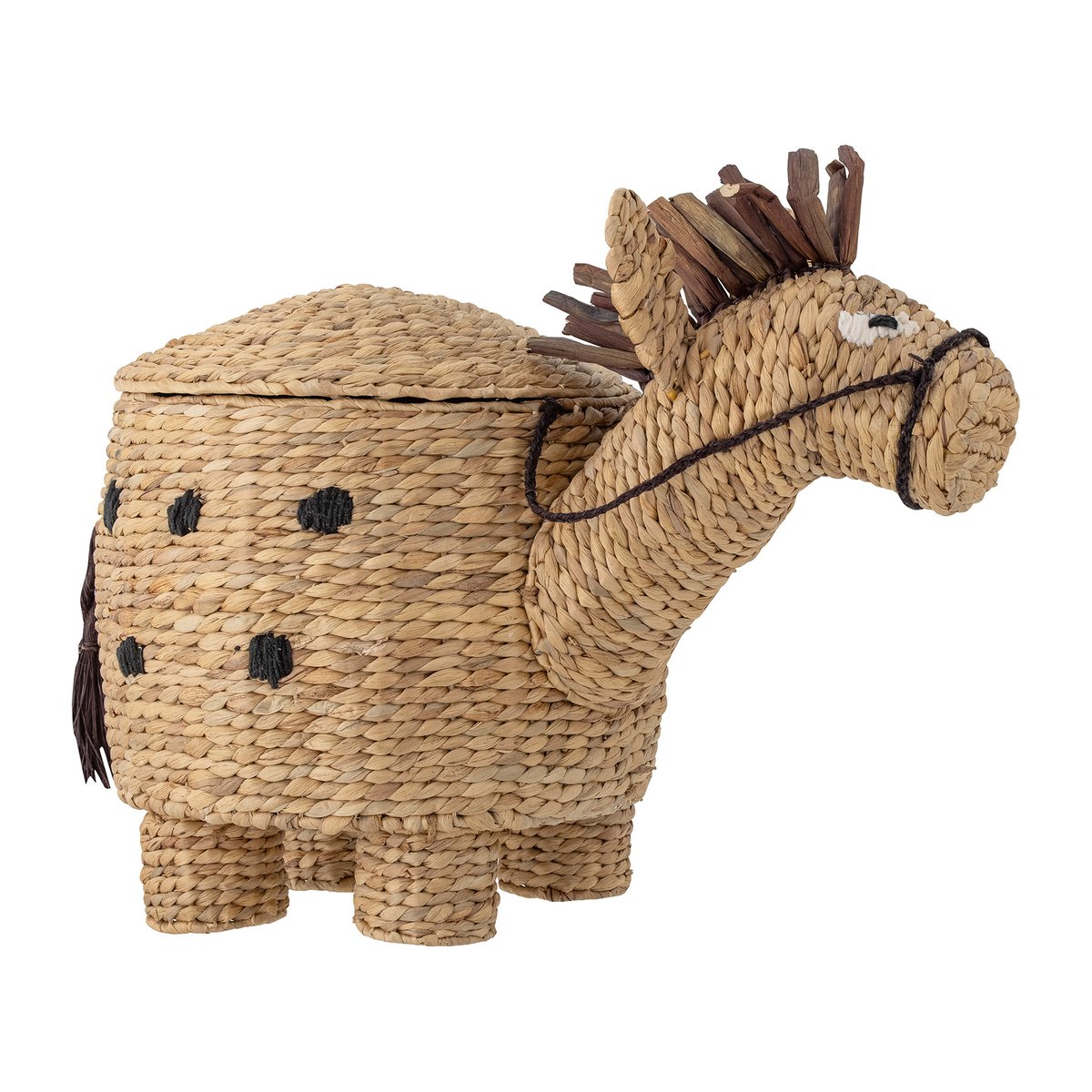 Bloomingville Panier de rangement Bobbi 65x37x45 cm Girafe