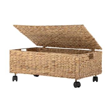 Panier de rangement Nelas avec couvercle 63x40x26 cm - Nature - Bloomingville