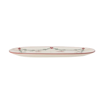 Plateau de service Yule 38,5x23 cm - Blanc - Bloomingville