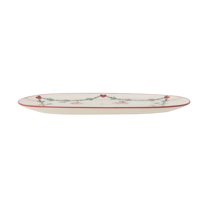 Plateau de service Yule 38,5x23 cm - Blanc - Bloomingville