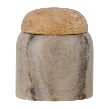 Pot de conservation avec couvercle Payana Ø6x7 cm - Marbre-bois de manguier - Bloomingville