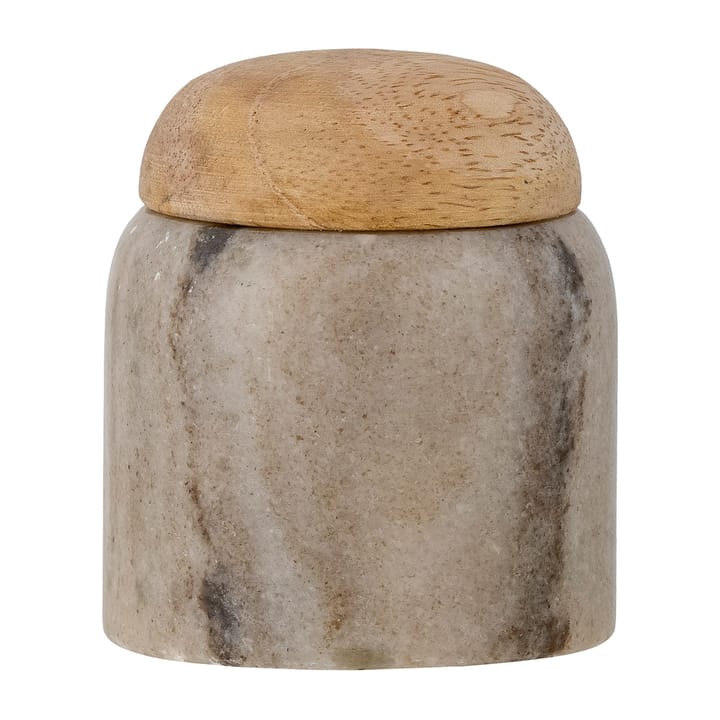 Pot de conservation avec couvercle Payana Ø6x7 cm, Marbre-bois de manguier Bloomingville