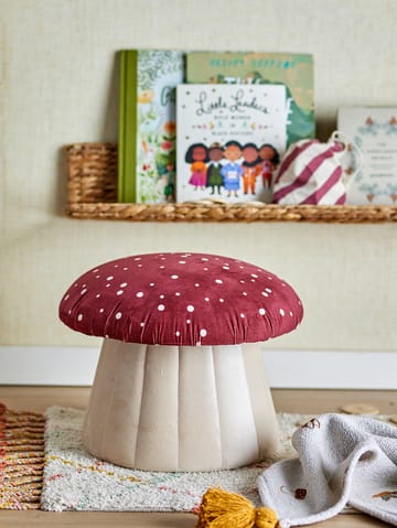 Pouf Lue 30xØ37 cm - Rouge - Bloomingville