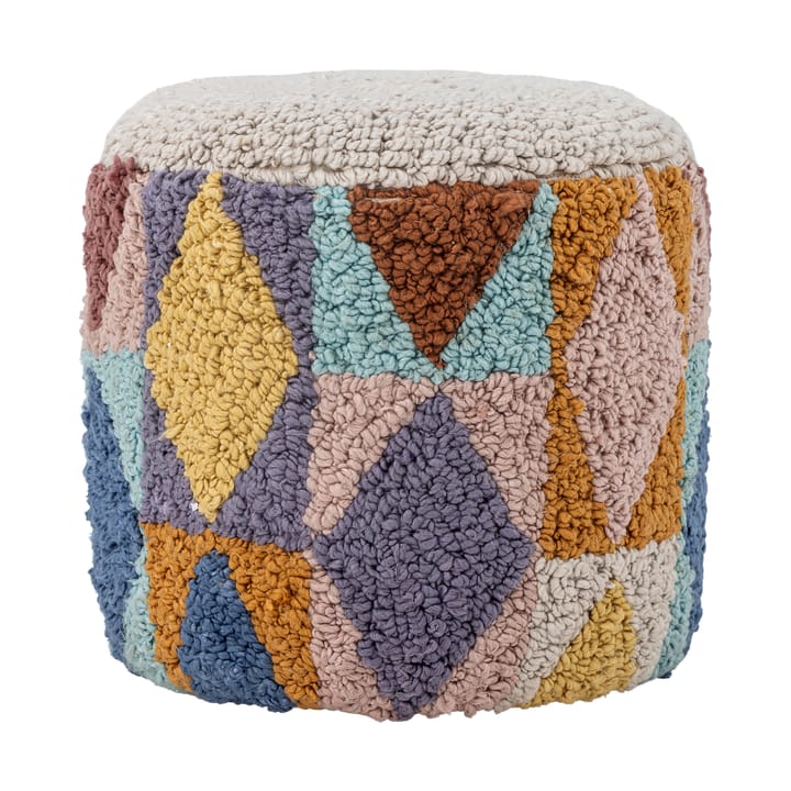 Pouf Miaki 30xØ30 cm - Gris - Bloomingville