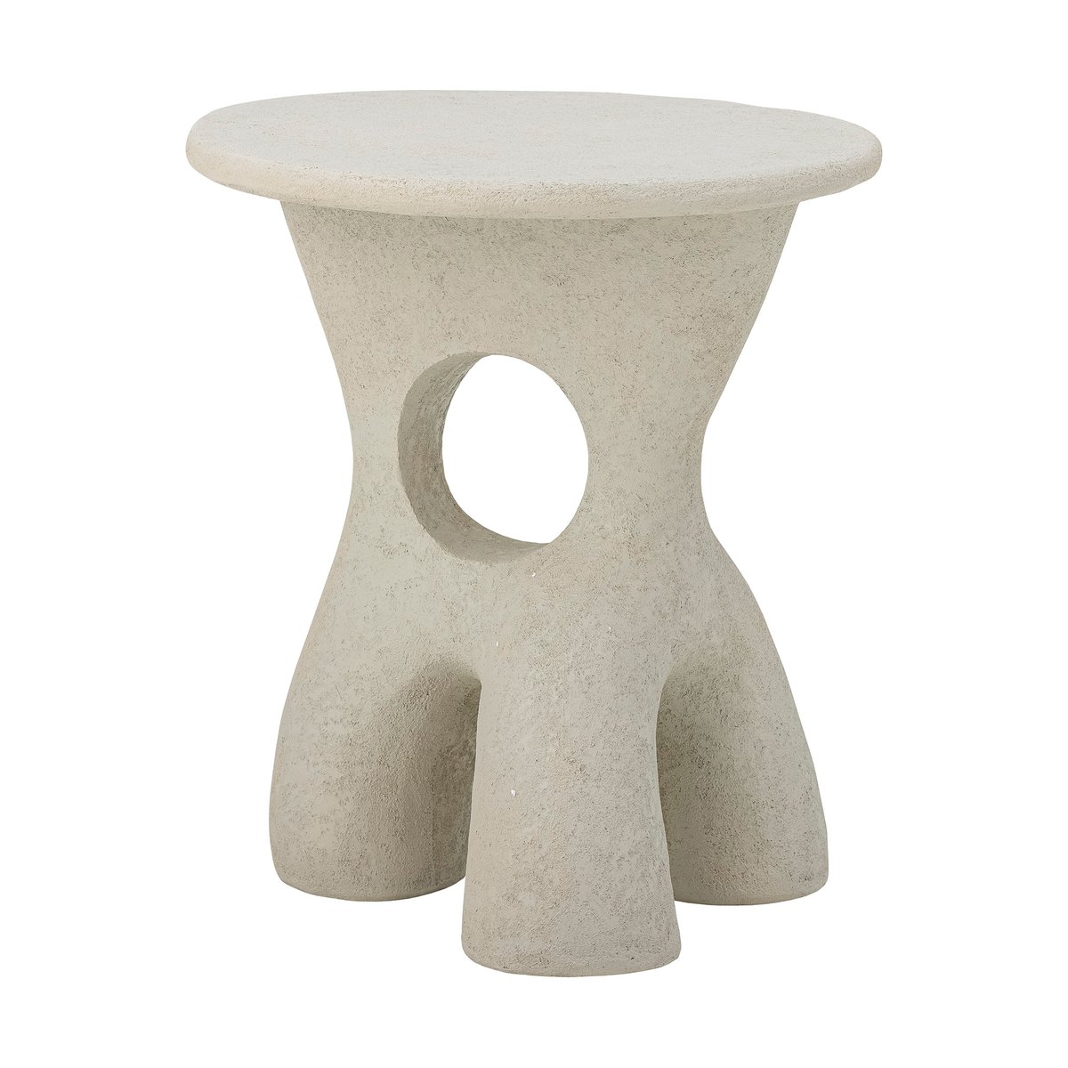 Bloomingville Table d'appoint Amiee Ø37x43,5 cm White