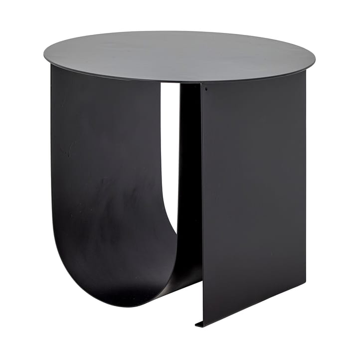 Table d'appoint Cher Ø43 cm, Noir Bloomingville