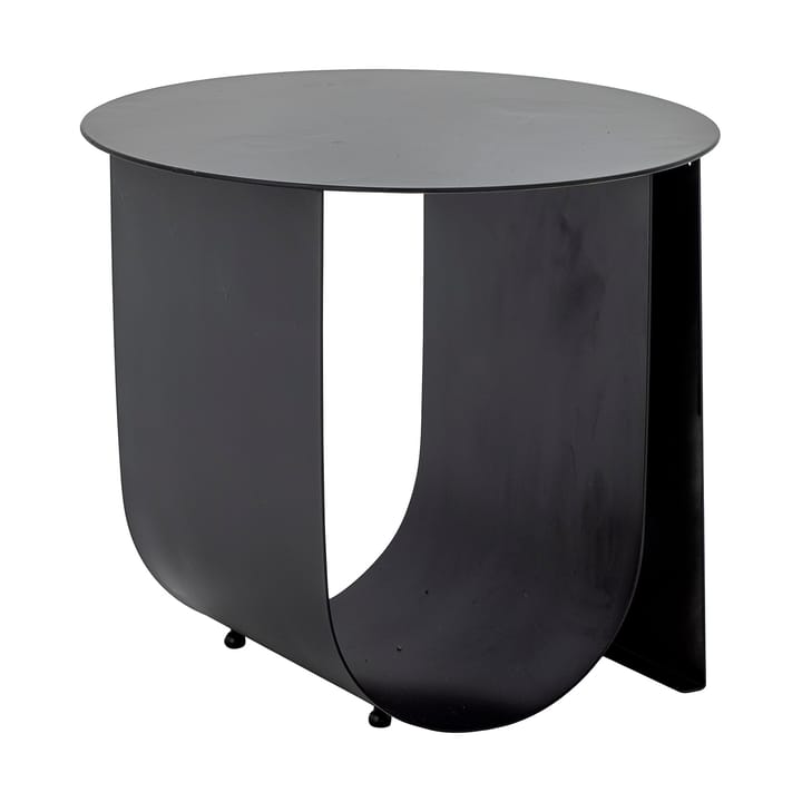 Table d'appoint Cher Ø43 cm, Noir Bloomingville