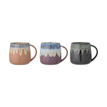 Tasse Cloe 38 cl, 3 pièces - Multi - Bloomingville