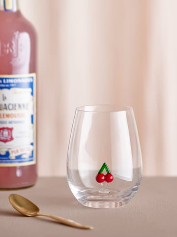 Verre Misa 56 cl - Clear-cherry - Bloomingville