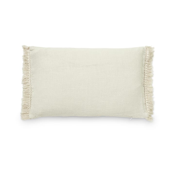 Housse de coussin Sone 30x50 cm - Blanc - Boel & Jan