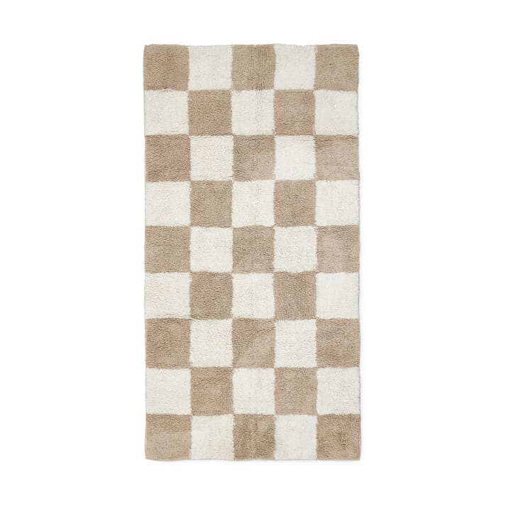 Tapis de couloir Claudia - 70x140 cm, Beige-blanc - Boel & Jan