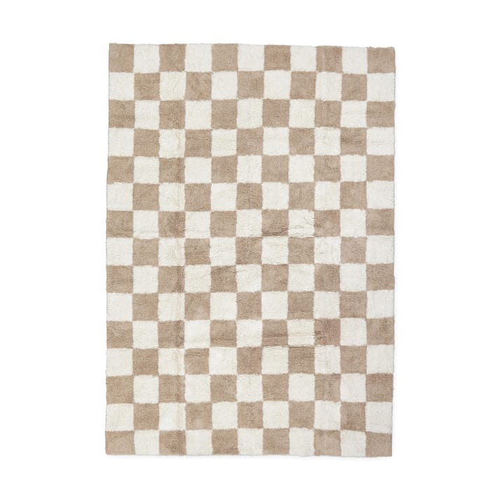 Tapis en coton Claudia - 160x230 cm, Beige-blanc - Boel & Jan