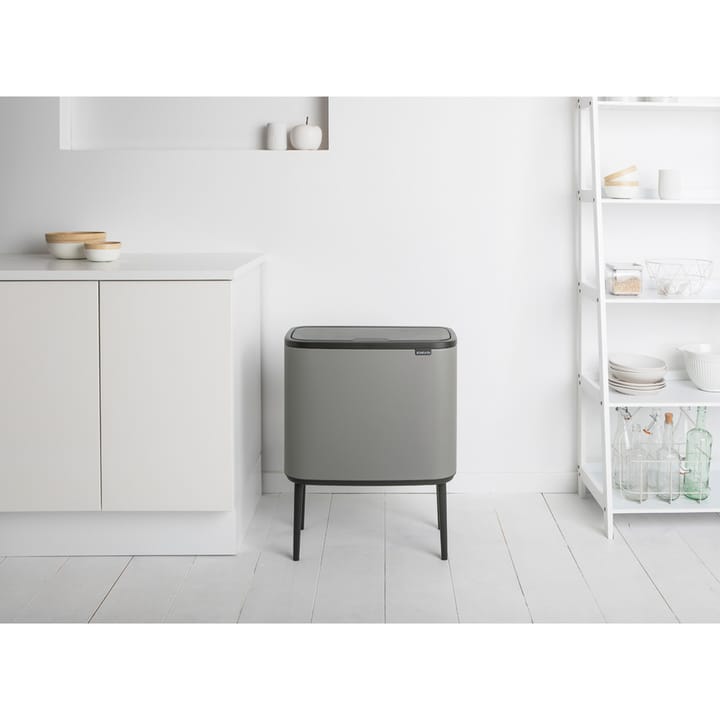 Bo Touch Bin 36 L, Mineral concrete grey Brabantia