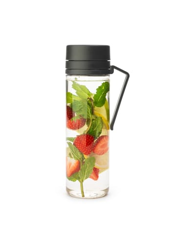 Gourde avec infuseur Make & Take 0,5 L - Gris foncé - Brabantia