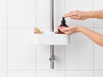 Panier de douche ReNew - Blanc - Brabantia